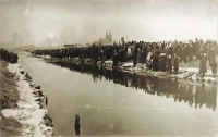 Ровно - Рівне. Водохреще на річці Устя в 30-х роках ХХ ст.