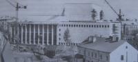 Житомир - Здание музыкально-драматического театра.