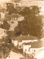 Житомир - Панорама улицы Театральной с водопроводной башни.