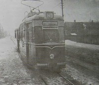 Житомир - Трамвайний поїзд Гота на вул.Східній,