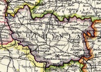 Житомир - Губерния Волынь  - на немецком, Wolhynien - находится в северо-западной части Украины, к западу от Киева.