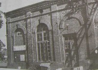 Житомир - Колишнє приміщення тягової електропідстанції на території старого депо, переобладнане з дизельгенераторної електростанції. Єдина будівля старого депо, що зберіглася донині.