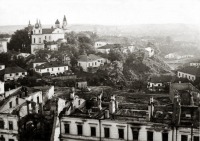  - Панорама Замкової Гори з дзвіниці Спасо-Преображенського кафедрального собору.