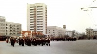 Житомир - 7 ноября на площади Ленина
