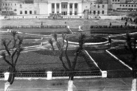 Рославль - Город Рославль .Площадь Ленина.1985 год.