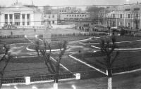 Рославль - Город Рославль .Площадь Ленина.1985 год.