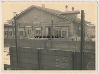 Рославль - Железнодорожный вокзал станции Самолюбовка во время немецкой оккупации 1941-1943 гг в Великой Отечественной войны