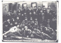 Украина - Мой дед (7 на фотографии) 1922год бронепоезд 