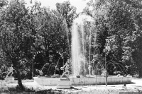 Невинномысск - Таким был фонтан «Каменный цветок» в фабричном парке.