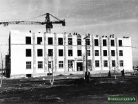 Невинномысск - Строительство химтехникума. 1959 г.