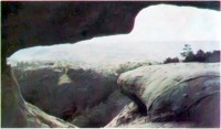 Кисловодск - Вид из пещеры в Синих горах