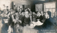 Тамбов - «Воскресное чтение в сельской школе», 1895. Государственный Русский музей, Санкт-Петербург