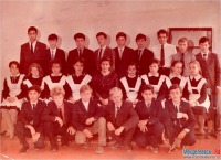 Менделеевск - школа №3, 8 класс, 1988 год (первый год в новой школе)