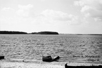 Удомля - Озеро Удомля до КАЭС. Чёрно-белые фото
