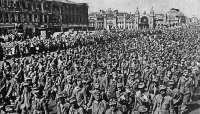 Москва - Пленные немцы на улицах Москвы 1944г.