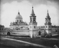 Москва - Общий вид Московского Ивановского женского монастыря.