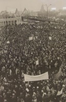 Москва - Митинг за отмену 6-й статьи Конституции СССР