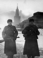Москва - Военный патруль на Красной площаде