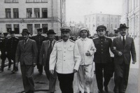 Москва - Кремль Сталин и ближайшие сподвижники