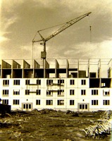 Москва - Строительство панельной хрущёвки