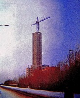 Москва - Строительство небоскрёба на проспекте Маршала Жукова