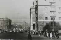 Москва - Манежная площадь и улица Горького 1961, Россия, Москва,