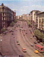 Москва - Начало улицы Горького (Тверской) 1975—1978, Россия, Москва