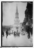 Москва - Вид на Красную площадь с Никольской улицы 1900—1915, Россия, Москва,