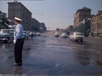 Москва - Вид на Садовое кольцо от Самотёки 1963, Россия, Москва,