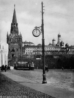 Москва - Кремль. Троицкие ворота 1912, Россия, Москва,