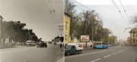 Москва - Петровка от бульвара к Каретному ряду 1952, Россия, Москва