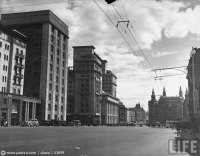 Москва - Улица Горького 1941, Россия, Москва,