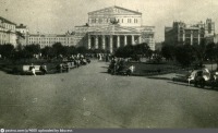 Москва - Большой театр на площади Свердлова 1932, Россия, Москва,
