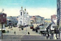 Москва - Вид на Охотный ряд (вариант №2) 1909—1917, Россия, Москва,