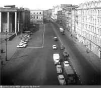 Москва - Улица Калинина в сторону Арбата 1960—1963, Россия, Москва,
