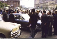 Москва - Площадь Революции. Новинка автопрома 1965—1970, Россия, Москва,