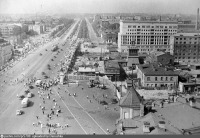 Москва - Площадь Тверской заставы и Ленинградское шоссе 1937, Россия, Москва,
