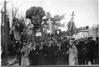 Москва - Антирелигиозная демонстрация у Александровского сада 1928, Россия, Москва,