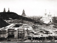 Москва - Строительство памятника Александру II 1894, Россия, Москва,