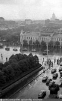 Москва - Пушкинская площадь и Тверской бульвар 1957, Россия, Москва,