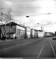 Москва - Каляевская улица в сторону центра 1980, Россия, Москва,