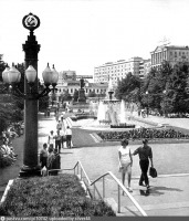Москва - Сквер на Пушкинской площади 1967—1969, Россия, Москва,