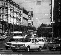 Москва - Улица Горького 1977, Россия, Москва,
