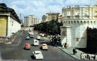 Москва - Манеж и Кутафья башня 1969, Россия, Москва,