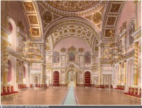 Москва - Большой Кремлевский дворец, Александровский зал 1880—1900, Россия, Москва,