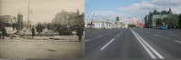 Москва - Сухаревская площадь в 1933 и в 2009 годах 1933, Россия, Москва,