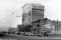 Москва - 1-я Мещанская перед Рижской площадью 1951, Россия, Москва,