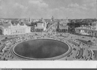 Москва - ВСХВ. Общий вид 1954—1959,