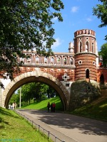 Москва - Царицыно. Фигурный мост днём