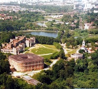 Москва - Царицыно. Фото Царицыно с воздуха